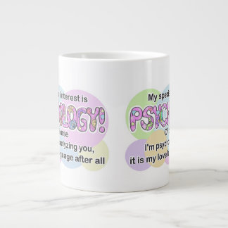 Caneca De Café Grande Caneca, Linguagem do Amor Psicologia (TDAH, Autist