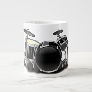 Caneca De Café Grande Caneta de Drummer