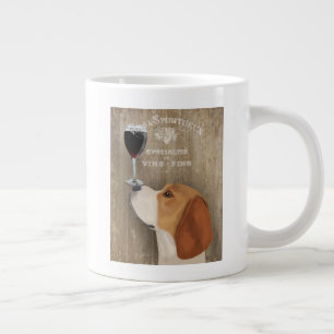 Caneca De Café Grande Cão Au Vin Beagle