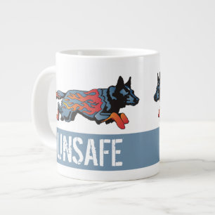 Caneca De Café Grande Cão de Bovinos Australiano - Não seguro a qualqu