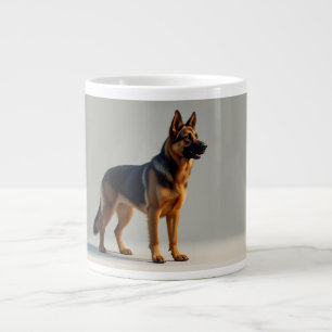 Caneca De Café Grande Cão german shepherd