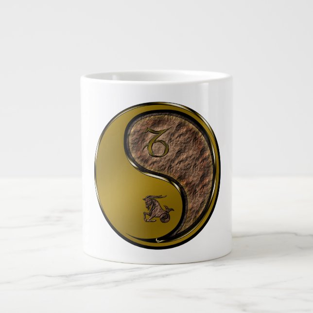 Caneca De Café Grande Capricórnio (Frente)
