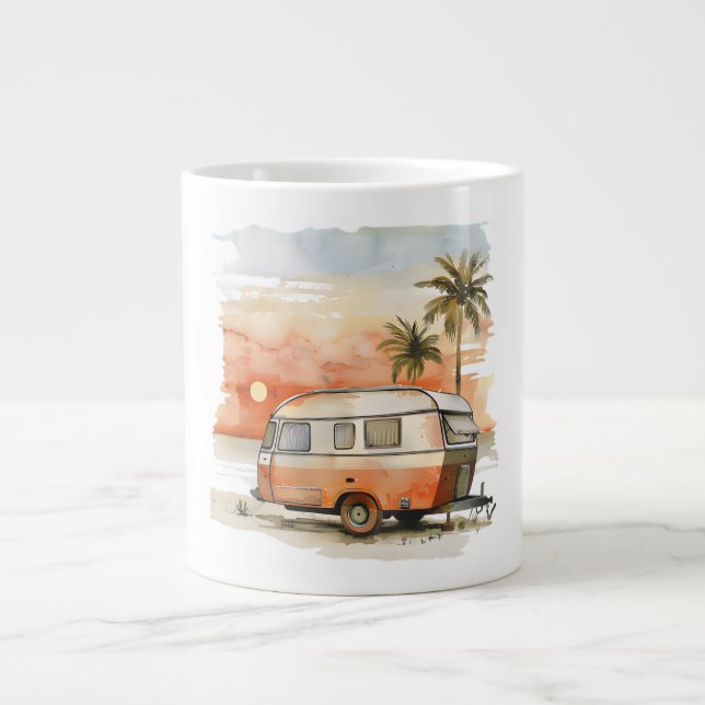Caneca De Café Grande Caravana (Frente)
