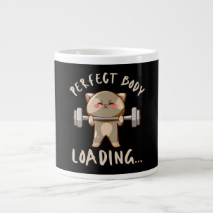Caneca De Café Grande Carregando corpo perfeito...