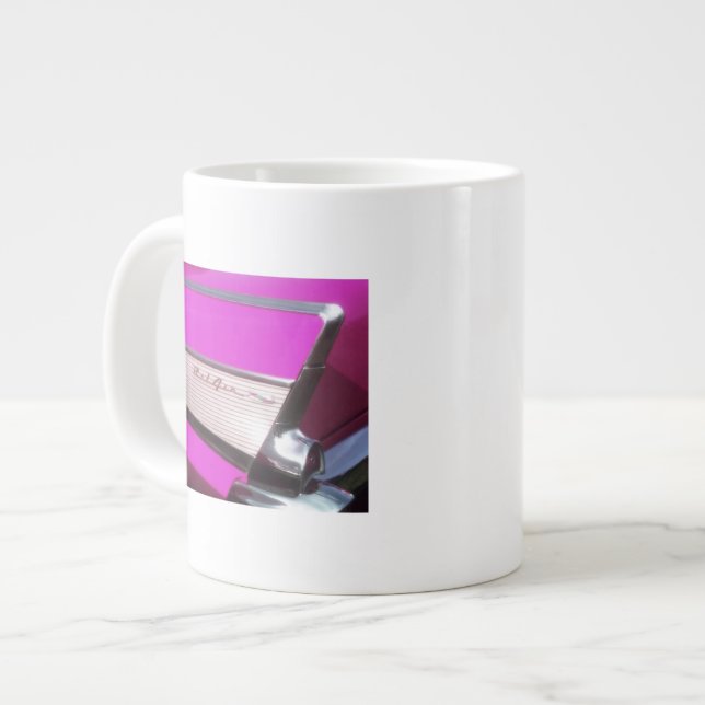 Caneca De Café Grande Carro clássico: Chevrolet Bel Air (Frente Esquerda)