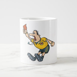 Caneca De Café Grande Cartão vermelho