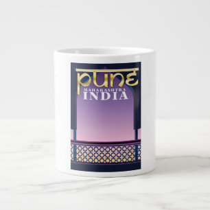 Caneca De Café Grande cartaz de férias de Pune, Maharashtra Índia