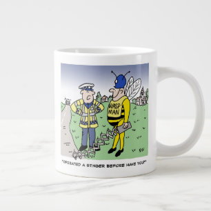 Caneca De Café Grande Cartografia da Polícia de Trânsito do Reino Unido