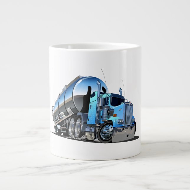 Caneca De Café Grande Cartoon fuel (Frente)