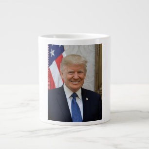 Caneca De Café Grande Casa Branca do Presidente Americano Donald Trump