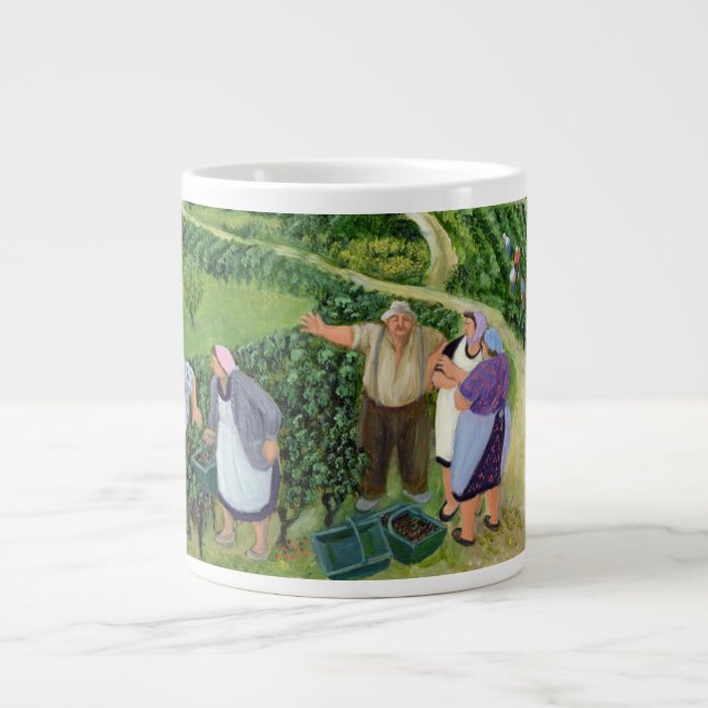 Caneca De Café Grande Casa de campo Trasqua de Chianti Classico (Frente)