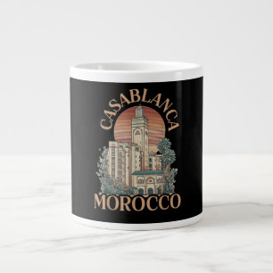 Caneca De Café Grande casablanca marrocos