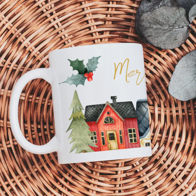 Caneca Ho Ho Ho Feliz Natal - Mai Personalizados