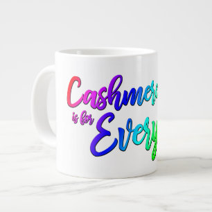 Caneca De Café Grande Cashmere é para todos Jumbo Mug