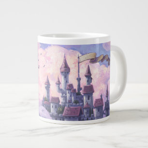 Caneca De Café Grande Castelo do Unicórnio