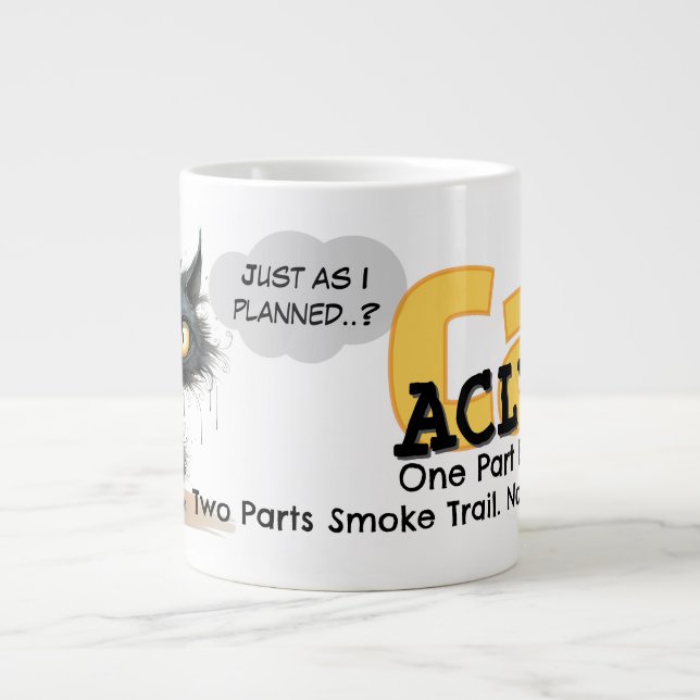 Caneca De Café Grande Cataclysm | Chaos Posse Collection –  (Frente)