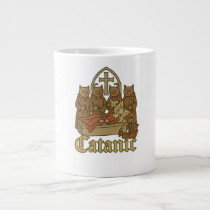 Caneca De Café Grande Catanic - Memória Cult Medieval