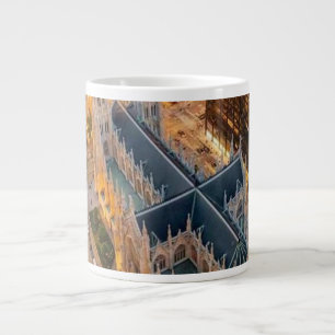 Caneca De Café Grande Catedral de St. Patrick Vista Aérea Cidade de Nova