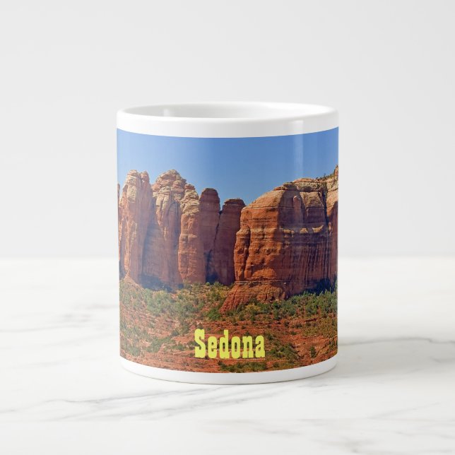 Caneca De Café Grande Catedral Rocha Jumbo Mug (Frente)