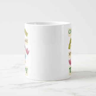 Caneca De Café Grande Cats Are My Therapy – Cute Cat Lover Design