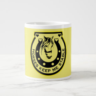 Caneca De Café Grande Cavaleiros Equestres