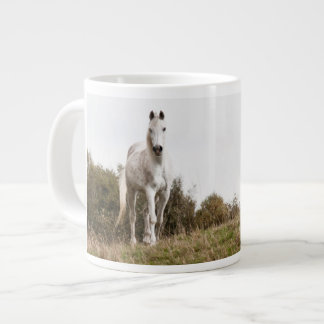 Caneca De Café Grande Cavalo branco