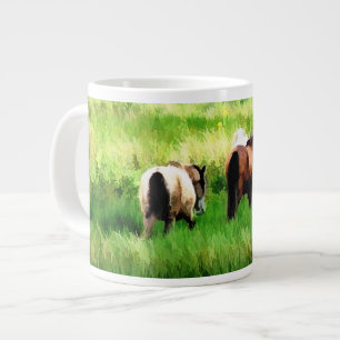 CANECA DE CAFÉ GRANDE CAVALOS