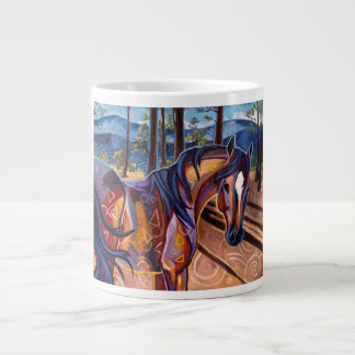 Caneca De Café Grande Cedar Lake Horse Jumbo Mug