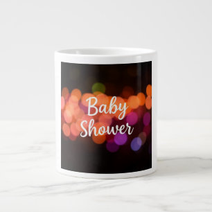 Caneca De Café Grande Celebração do Chá de Bebê