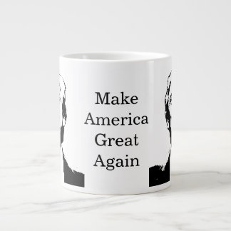Caneca De Café Grande Celebre a América 250 e o Presidente Trump #12