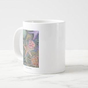 Caneca De Café Grande Cena de New HampshireTidepool