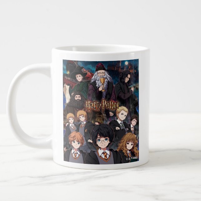 Caneca De Café Grande Cena do Conjunto Anime HARRY POTTER™ (Esquerda)