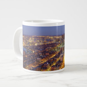 Caneca De Café Grande Centro Boston e Hancock Tower