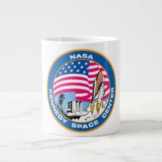Caneca De Café Grande Centro Espacial Kennedy da NASA