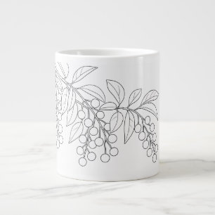 Caneca De Café Grande Cereja Negra - Prunus serotina