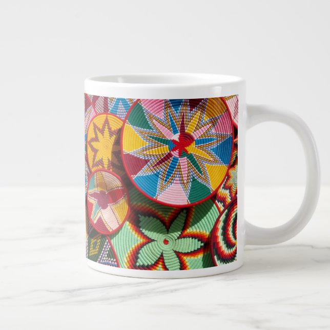 Caneca De Café Grande Cestos Etíopes Tradicionais (Direita)