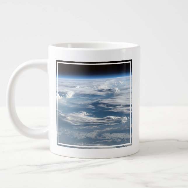 Caneca De Café Grande Céus Nuvens Sobre O Sudão (Esquerda)