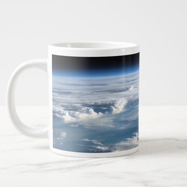 Caneca De Café Grande Céus Nuvens Sobre O Sudão (Esquerda)