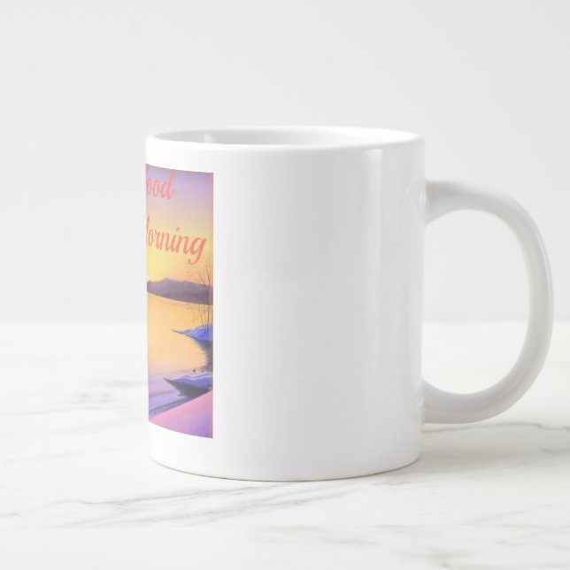 Caneca De Café Grande Chá da Taça da Manhã (Direita)