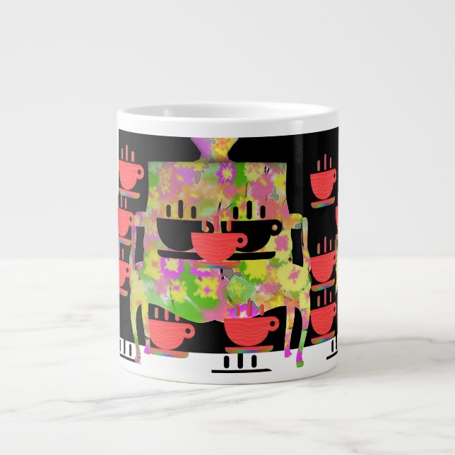 Caneca De Café Grande Chá da Tarde (Frente)