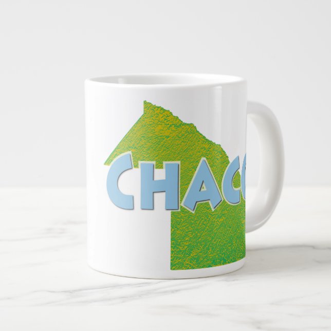 Caneca De Café Grande Chaco (Frente Esquerda)