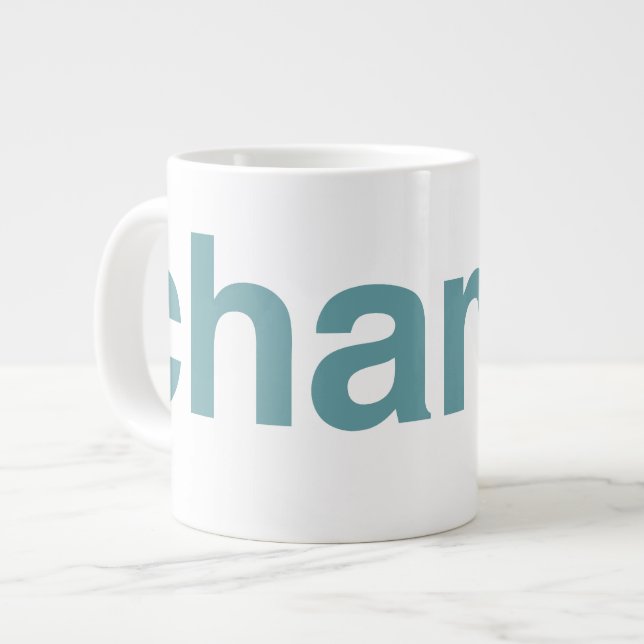 Caneca De Café Grande Change (Frente Esquerda)