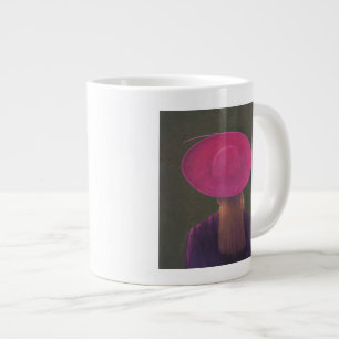 Caneca De Café Grande Chapéu Rosa 2014