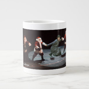 Caneca De Café Grande Chassid & Santas Giant Coffee Mug