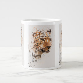 CANECA DE CAFÉ GRANDE CHEETAH FACE MUG