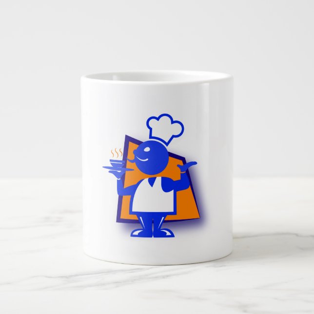 Caneca De Café Grande Chef (Frente)