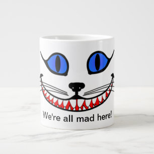 Caneca De Café Grande Cheshire Cat Coffee Mug