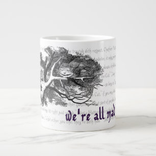 Caneca De Café Grande Cheshire Cat Giant Coffee Mug