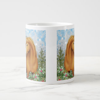 Caneca De Café Grande Chestnut Arabian Horse em Jardim