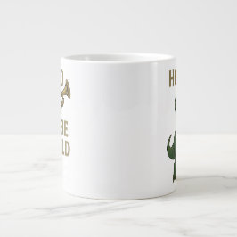 Caneca De Café Grande Chifre Para Ser Selvagem